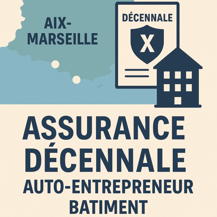 Décennale Aix Marseille auto-entrepreneur bâtiment